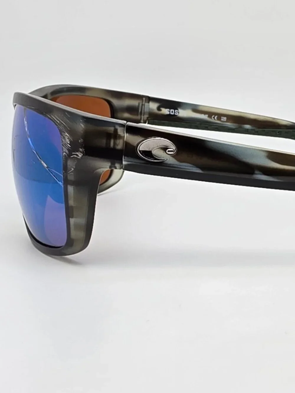 Costa Del Mar Broadbill Matte Reef Frame Polarized 580G Green Mirror Sunglasses